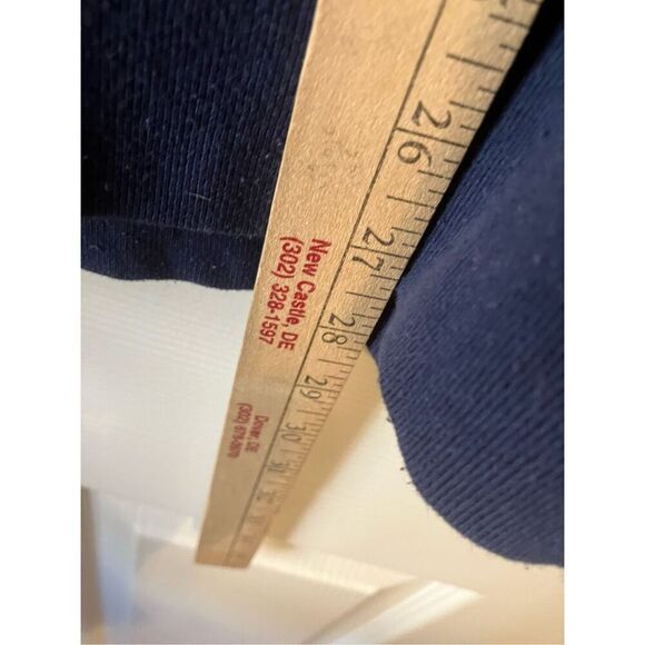 Vintage Myrtle Beach Navy Sweat Shirt L - Picture 7 of 7
